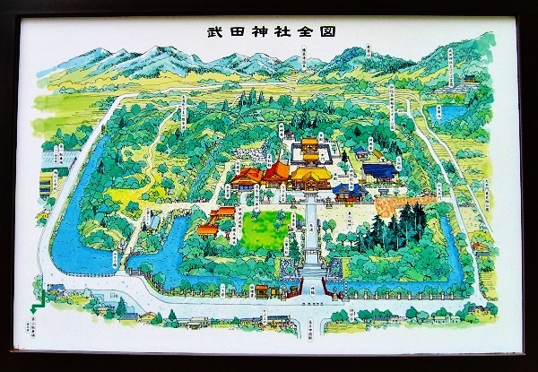 武田神社の図