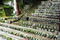 檜枝岐歌舞伎の石段