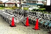 飯盛山ステーションのレンタサイクル
